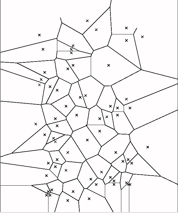 Diagramme de Voronoi